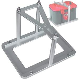 Battery Tray for Optima, Battery Hold Down Kit Battery Relocation Kit Trunk for Optima Race Racing Mount Red Yellow Blue Top 34 34R 34/78 D34 D34/78 34M D34M