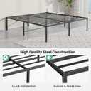 DUMOS Queen Bed Frames, 16 Inch Height Platform Bed Frame