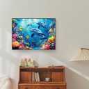 500 Piece Puzzles for Adults Dolphin & Seaworld 20.5 x 15 Inch 500 Piece Jigsaw Puzzles for Adults Puzzles 500 Pieces for Adults Holiday Educational Challenge Puzzle