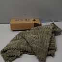 MIULEE Pack of 2 Spring Corduroy Decorative Throw Pillow Covers 18x18 Inch Soft Boho Striped Pillow Covers Modern Farmhouse Home Decor for Summer Sofa Living Room Couch Bed Olive Green