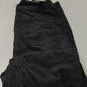 Flamingals Women's Wide Leg Pants for Women Mid Waist Dress Flare Straight Leg Corduroy Pants Work 31" Inseam Trouser Black M