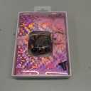 TATOFY Case Cover for AirPods 1&2, Elegant Cute Flower Patterns Protective Hard Case with Clip Keychain