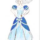 Melissa & Doug Princess Design Activity Kit - 9 Double-Sided Plates, 4 Colored Pencils, Rubbing Crayon