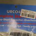 URCO410 3 in 1 Hard Start Kit Compatible with Refrigerators and Freezers, 115V AC Solid State Relay Overload Protection for 1/4 to 1/3 HP Compressor Hard Start Capacitor