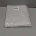 8.5 x 11 Letter Sized Clear Plastic Envelopes with Expanding Gusset Document File Storage Holder 20 Pack Hook Loop Closure