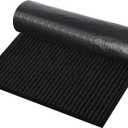 Commercial Floor Mat 3' x 4' Front Door Mat Extra Large, Industrial Hallway Runner Rug Heavy Duty Outdoor Indoor Utility Mat Low Profile Entryway Carpet Non Slip Backing for Home Office, Black