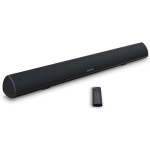 BESTISAN Soundbar, TV Sound Bar with Wired HDMI and Wireless Bluetooth 5.0 Home Theater System (28 Inch, Enhanced Bass Technology, 3-Inch Drivers, Bass Adjustable, Wall Mountable, DSP)