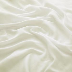 VACVELT Ivory Chiffon Fabric by The Yard, 60 Inch Wide Chiffon Sheer Fabric Bolt Wedding Draping Fabric, Soft Chiffon Fabric for Wedding Arch Draping Backdrop, Party Decoration (Pre-Cut, 10 Yards)