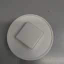 4" PVC Sewer Cleanout Adapter with Plug Pipe Fitting, PVC DWV Flush Sewer Cleanout Cap for Drainage Piping System