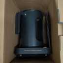 Electric Tea Kettle, Electric Kettle with Tea Infuser, 1 Knob Temperature Control, BPA-Free Glass, 1200W Fast Heating, Easy to Clean, 1 Liter (Dark Gray)