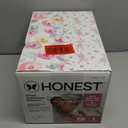 The Honest Company Comfort Dry Disposable Diapers for Sensitive Skin, Hypoallergenic, Rose Blossom + Tutu Cute, Club Box Size 1 (814 lbs), 78 Count
