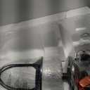 Outdoor Pendant Lantern Light Fixture for Front Porch, 9 Inch Large Vintage Exterior Hanging Chandelier with Clear Seedy Glass, Black Outdoor Indoor Pendant Lamp for Patio, Gazebo, Entryway