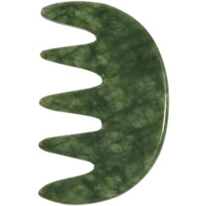 Jade Stone Gua Sha Comb,Jade Massage Comb, Scalp Massager, Massage Tools for Scalp Head Hair,Facial Manual Scalp Massagers, Like Scalp Massager Comb