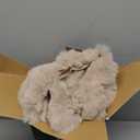 Ultra Soft Cozy Faux Fur Throw Blanket, Fuzzy Plush Thick Bubble Blanket, Oversize Luxury Fluffy Blanket for Couch, Sofa, Bedroom, and Living Room, 50x60 Inches, Light Brown