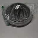 LekDrok 10 Inch Microwave Food Cover & Collapsible Silicone Mat - Splatter Guard, Plate Holder & Kitchen Colander for Meal Prep, Charcoal