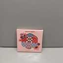 DEENAKIN for iPhone 14 Pro Wallet Case with Card Holder + Cash Clip, RFID-Blocking, Military-Grade Drop Protection & UV-Printed Artwork, Magnetic Closure with Leather Stand - Patchwork Checkerboard