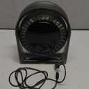 2025 New Desk Fan, Quiet Air Circulator Mini Fan for Bedroom, Portable Smart Display USB Fan, 4 Speeds Strong Airflow, 120Tilt, Small Desktop Table Fans For Office Bedside Room, Translucent Black