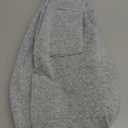 Tomkas Small Dog Sling Carrier - Cat Sling Carrier - Classic Pocket & Classic Strap - for 3-10 lbs Pets(Grey)