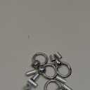 M10 Eye Nut Lamp Nut Light Fixture Part Chandelier Hook 4 M10*20 Hollow Screws +4 M10 to M12*10 Conversion Screws