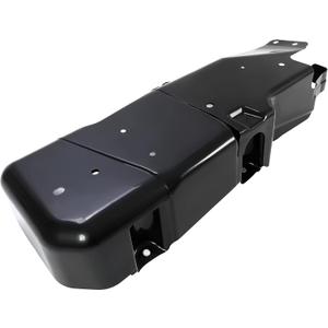 HECASA Fuel Tank Skid Plate Compatible with 2007-2018 Jeep Wrangler JK Black Replacement for 52059743AJ (NN1429)