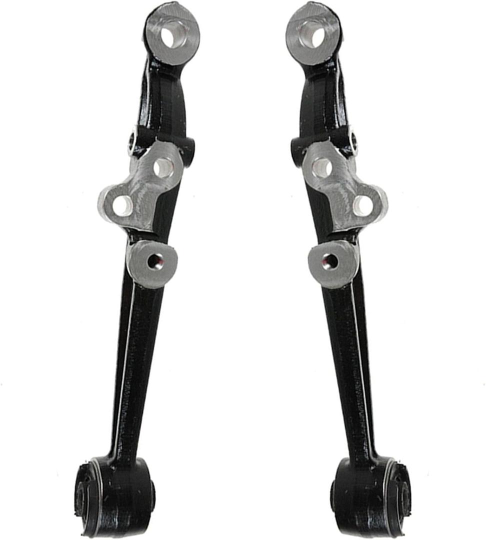 TRQ Front Lower Control Arm Set Compatible with 1998-2005 Lexus GS300 1998-2000 GS400 2001-2005 GS430 2002-2010 SC430