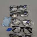 CCVOO 5 pack Reading Glasses for Women/Men, Bifocal, Progressive, Readers for Women/Men, Eye glasses, Blue Light Glasses