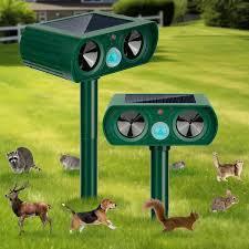 Solar Ultrasonic Animal Repellent Outdoor