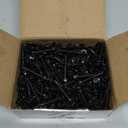 (200Pcs) #121-1/2" Black Hex Washer Head Self Drilling Screws, 410 Stainless Steel Metal SheetScrewsTEK Screws, Sheet Metal Self Tapping Screws
