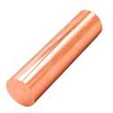 1pcs Pure Copper Round Rod 1inch Dia 3.94inch Length Bare Copper Metal Rod Solid Copper Rod Lathe Bar Stock for DIY Metal Crafts Metal Working Hobbies(100x25mm)