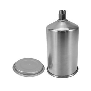 Spray Paint Accessories - Aluminum Paint Spray Pot with Internal and External Thread Lightweight Design for Efficient Home and Industrial Use Compatible with Various Devices