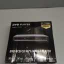 DVD Players for TV with HDMI,Plays All Regions and Formats,CD Player for Home,Support 1080P Video/CD/DVD/VCD/JPEG/USB, Remote, HDMI and RCA Cables Included