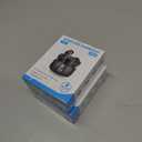 2 x Studio-Quality Wireless Ear Buds with Deep Bass & Enhanced Audio Clarity, Bluetooth 5.4, 10-Year Lifespan Earbuds, ENC Noise Cancelling Calls, Secure Fit Memory Foam Tips, IPX6 Waterproof (Black)