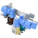 Upgraded 242252702 240531101 Refrigerator Water Inlet Valve Compatible with Kenmore, Electrolux, Crosley, Frigidaire Triple Solenoid Inlet Valve, Replace 240505101 240321801 240508102 LUXRILIX