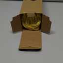 Kevin Textile Pack of 2 Decorative Outdoor Waterproof Throw Pillow Covers Stripe Square Pillowcases Modern Cushion Cases for Patio Couch Bench 18 x 18 Inch Yellow