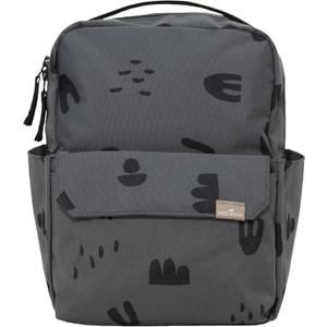 RED ROVR Mini Roo Lightweight Backpack | 6 pockets for everyday essentials (Charcoal Doodle)