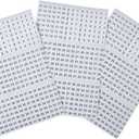 Gardner Bender 42-029 Pocket Wire Marker Booklet, White