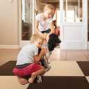 10Pcs Carpet Tiles Peel and Stick 24x 24 Non-Slip Self Adhesive Squares Carpet Floor Tile Reusable Waterproof Carpet for Living Room Bedroom