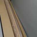 LazBlinds No Tools No Drill Cordless Bamboo Roman Shades, Light Filtering Window Treatment, Roll Up Bamboo Blinds for Window 38'' W x 64'' H, Brown