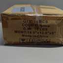 14 Pcs Outdoor Cushion Slipcovers All-Weather Patio Cushion Covers, Replacement Waterproof with Zipper for Patio Furniture, Sectional Couch 3 Sizes, Covers Only (Yellow)