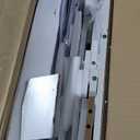 48'' Dog Crate Furniture with Divider&Storage Drawers, Wooden Double Dog Kennel Furniture End Table with Sliding Barn Doors, White Double Dog Crate TV Stand (47.6"L x 22.8"W x 35.5"H)