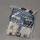 Halypet 2-Pack Cat Harness and Leash Set, Escape Proof 3-in-1 Adjustable Harness for Cats, Soft Lightweight, Easy On & Control for Walking, Travel & Outdoor Use, Small (White & Blue, M)