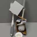 OXO Tot Bottle Brush with Nipple Cleaner and Stand – Gray, 2Pack