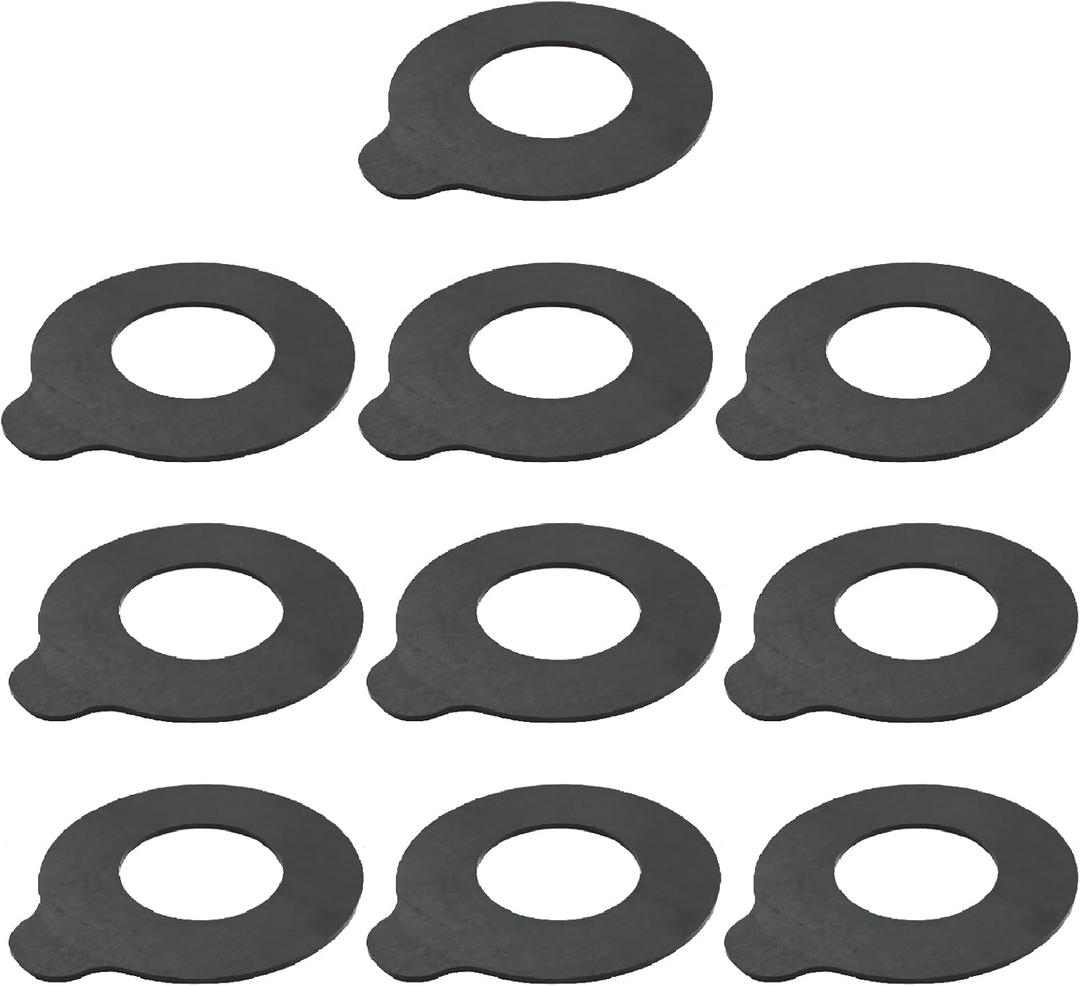 10PCS 65mm Excavator and Skid Steer 2mm Thickness Bucket Pin Shim Kit Replacement for Cat Deere Kobelco Hitachi Case