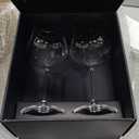 Gabriel-Glas StandArt Crystal Wine Glasses, Set of 4 with Gift Boxes - Premium, Universal Wine Glass for Red and White Wine - Dishwasher Safe, Lead-Free, 16 oz.