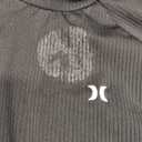 Hurley Girls' Long Sleeve Rash Guard Shirt, Size 10