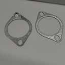 3 inch Exhaust Flange Repair kit, 2PCS Split Flanges with 2 Bolts.