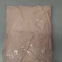 Gollense Bar Stool Covers Set of 4 Stretch Pub Counter Stool Chair Covers with Backs, Washable Square Swivel Barstool Seat Slipcover with Elastic Bottom for Low Short Back Dining Chair (Pink)