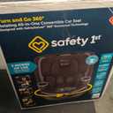 Safety 1ˢᵗ® Turn and Go 360° Rotating All-in-One Convertible Car Seat, Black Beauty