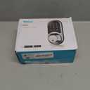 Veise RZ07 Fingerprint Smart Lock, 7-in-1 Smart Locks for Front Door, Keyless Entry Door Lock with App Control, Biometric Electronic Touchscreen Keypad Deadbolt, Matte Black