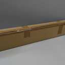Curved Shower Curtain Rod, Rust Resistant, Adjustable Length 42-73 inches for Shower, Bathroom, Hole Punch Required-Brushed Nickel
